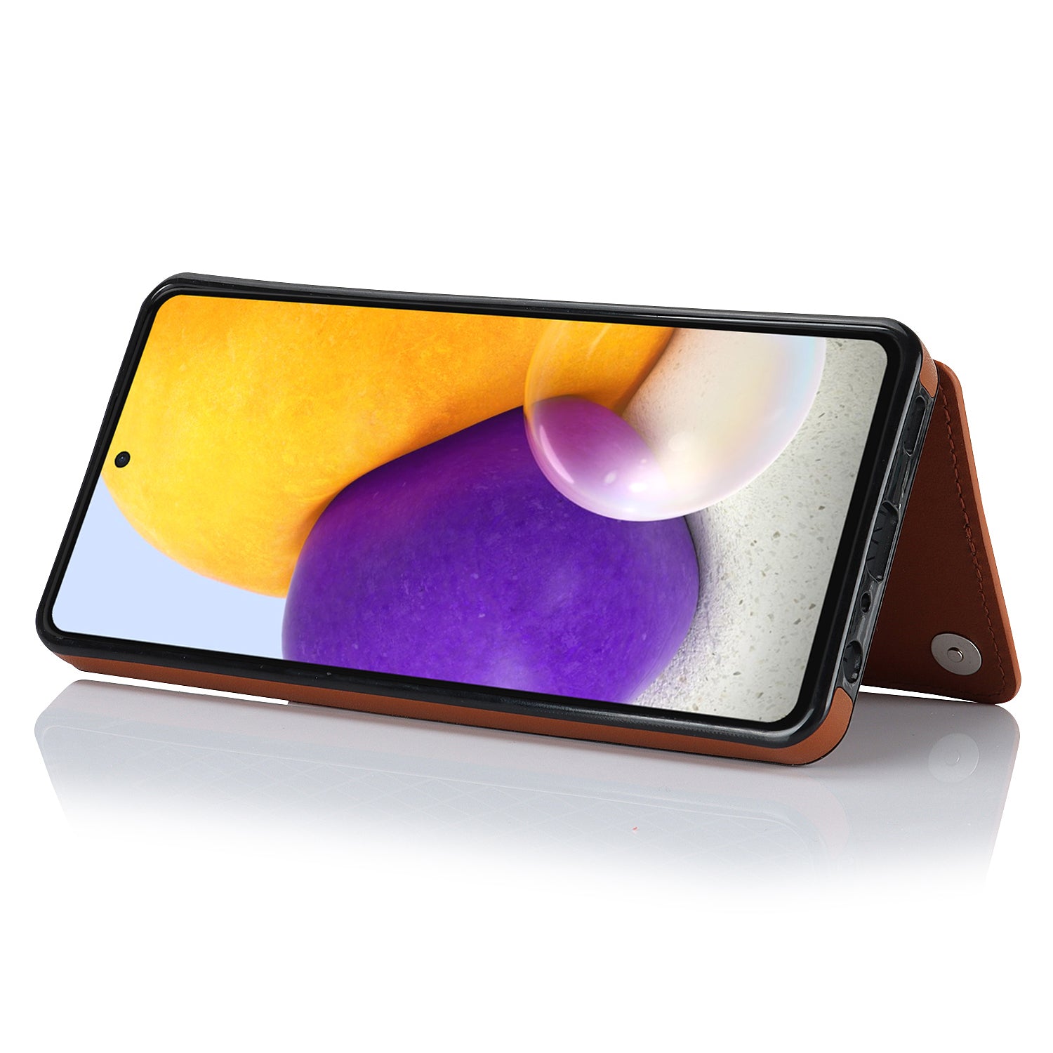 For Samsung Galaxy A52 4G / 5G / A52s 5G RFID Blocking Phone Case Card Holder Leather TPU Kickstand Cover For Samsung Galaxy A52 4G / 5G / A52s 5G RFID Blocking Phone Case Card Holder Leather TPU Kickstand Cover
